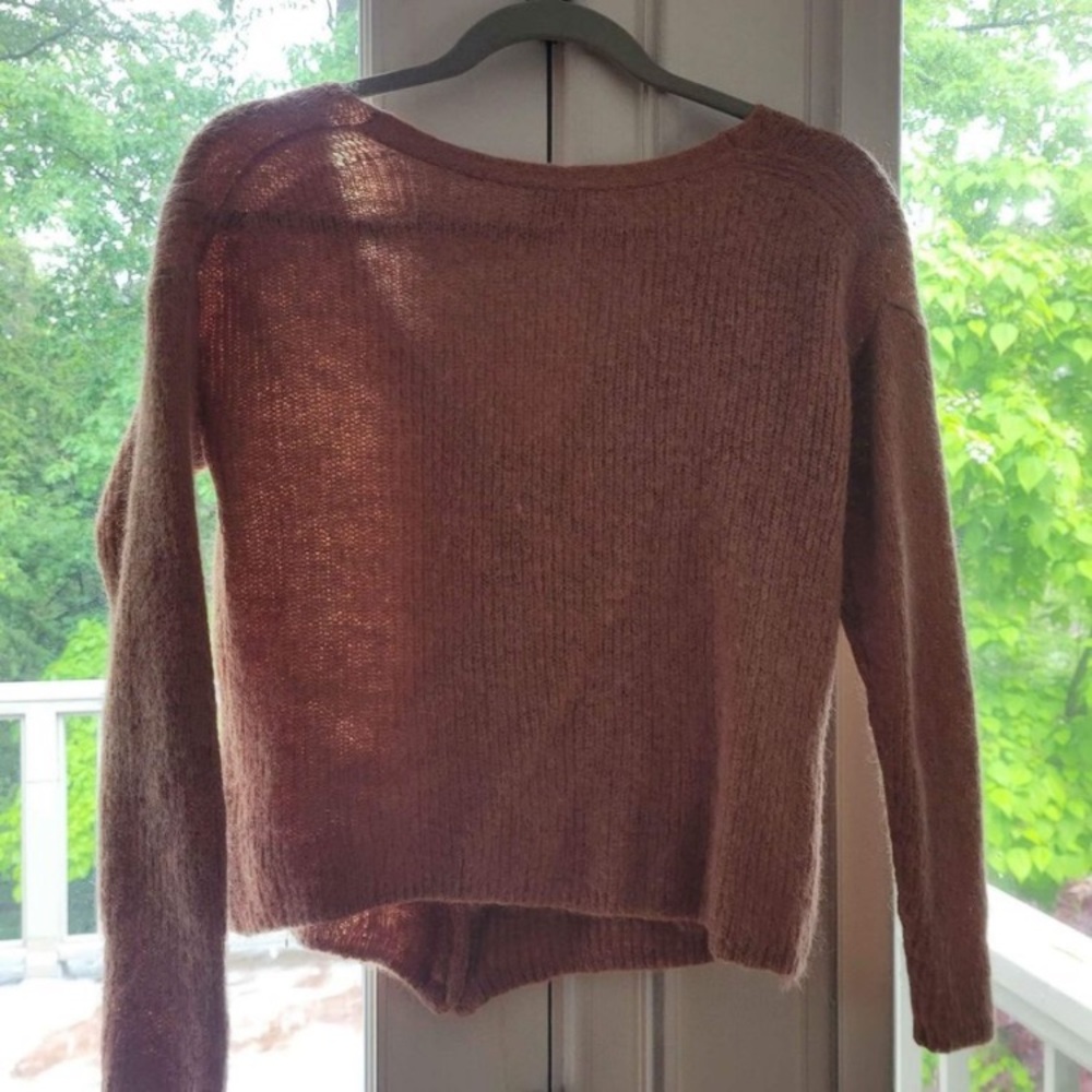 Wilfred front to back cardigan, rosy camel color great piece XXS